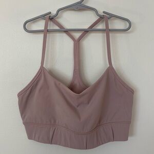 Lululemon Pink Sports Bra Pink Taupe